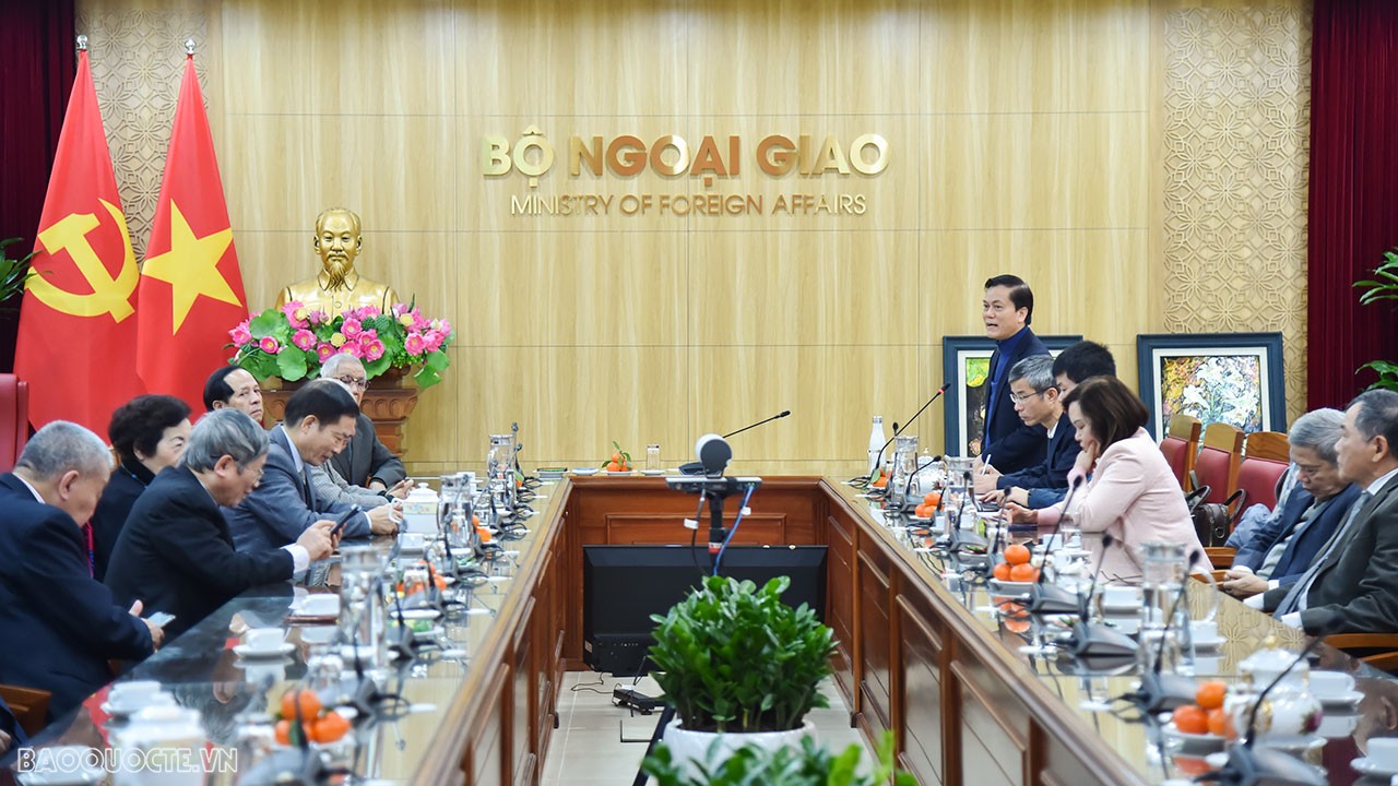 Gặp mặt các cán bộ hưu trí, các chuyên gia, học giả của Ủy ban quốc gia UNESCO Việt Nam Xuân Giáp Thìn 2024