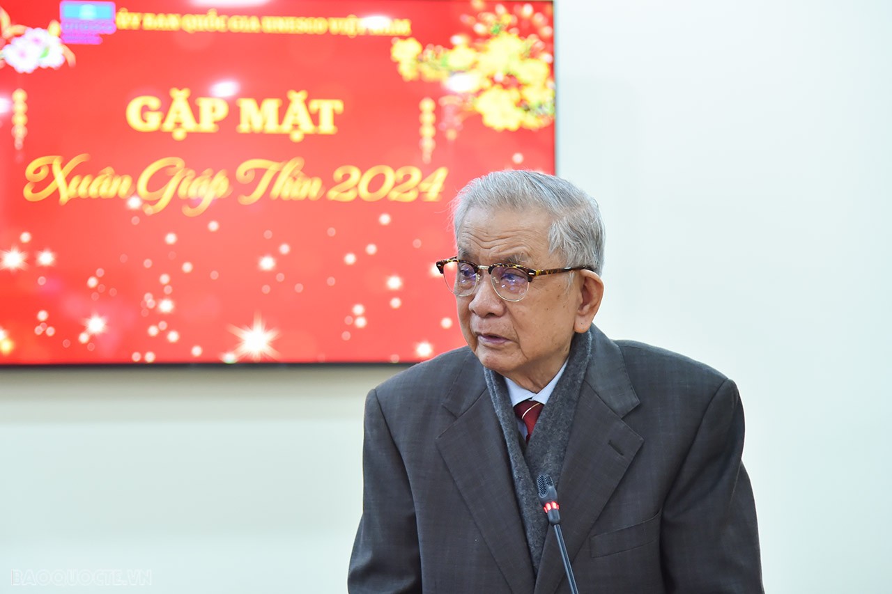 Gặp mặt các cán bộ hưu trí, các chuyên gia, học giả của Ủy ban quốc gia UNESCO Việt Nam Xuân Giáp Thìn 2024