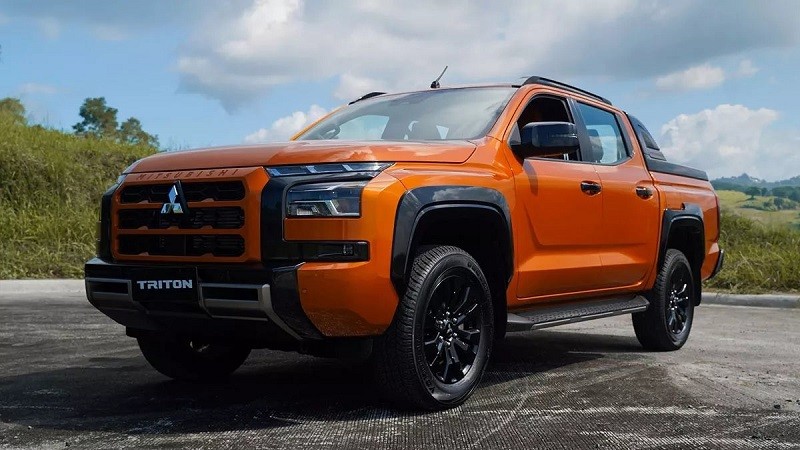 Cận cảnh Mitsubishi Triton 2024 vừa ra mắt tại Philippines, giá từ 495 triệu đồng