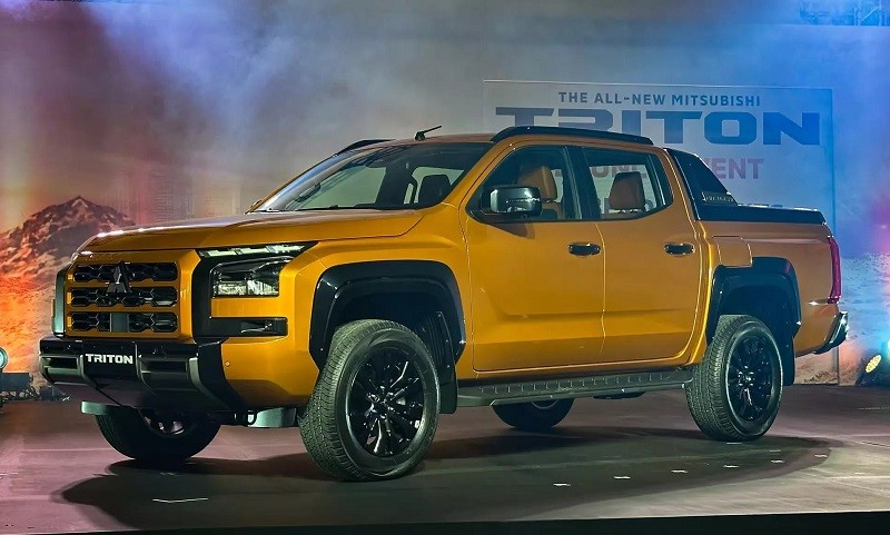 Cận cảnh Mitsubishi Triton 2024 vừa ra mắt tại Philippines, giá từ 495 triệu đồng