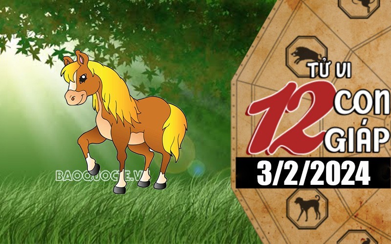 Tử vi hôm nay, xem tử vi 12 con giáp hôm nay ngày 3/2/2024: Tuổi Ngọ công việc gặp may