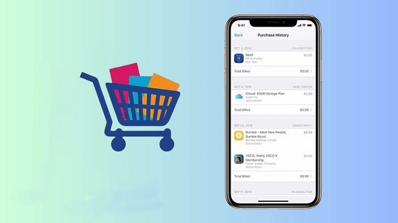 Cách xem lịch sử mua hàng trên iPhone cực đơn giản Cách xem lịch sử mua hàng trên iPhone cực đơn giản