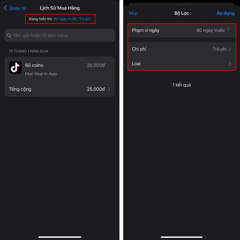 Cách xem lịch sử mua hàng trên iPhone cực đơn giản Cách xem lịch sử mua hàng trên iPhone cực đơn giản