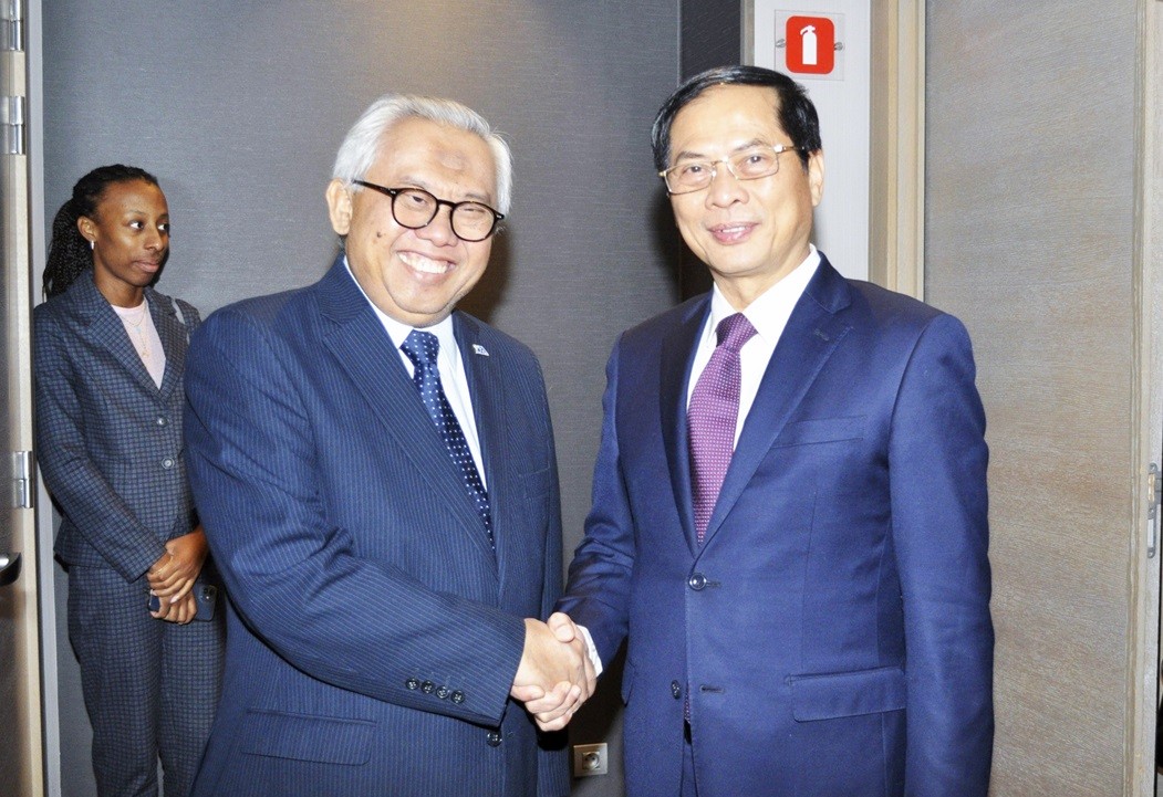 Bộ trưởng Bùi Thanh Sơn gặp Tổng Thư ký IORA Salman Al Farisi