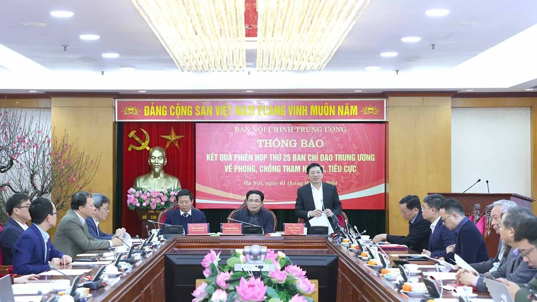 Ban Chỉ đạo Trung ương về phòng, chống tham nhũng, tiêu cực yêu cầu thực hiện tốt 7 nhiệm vụ chủ yếu