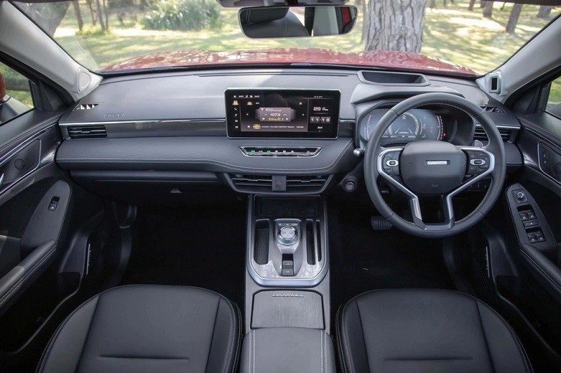 Nội thất của Haval Jolion ít nút bấm vật lý