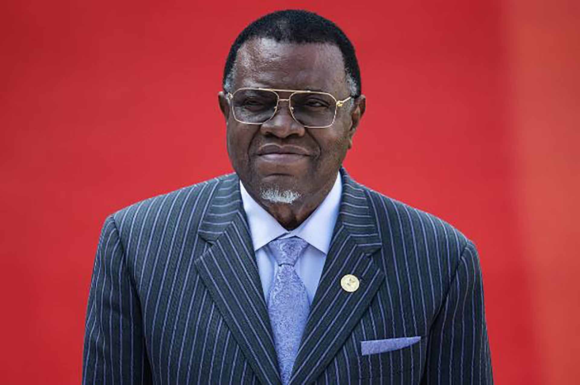 Tổng thống Namibia Hage Gottfried Geingob qua đời vào ngày 4/2/2024, thọ 82 tuổi. (Nguồn: AFP)