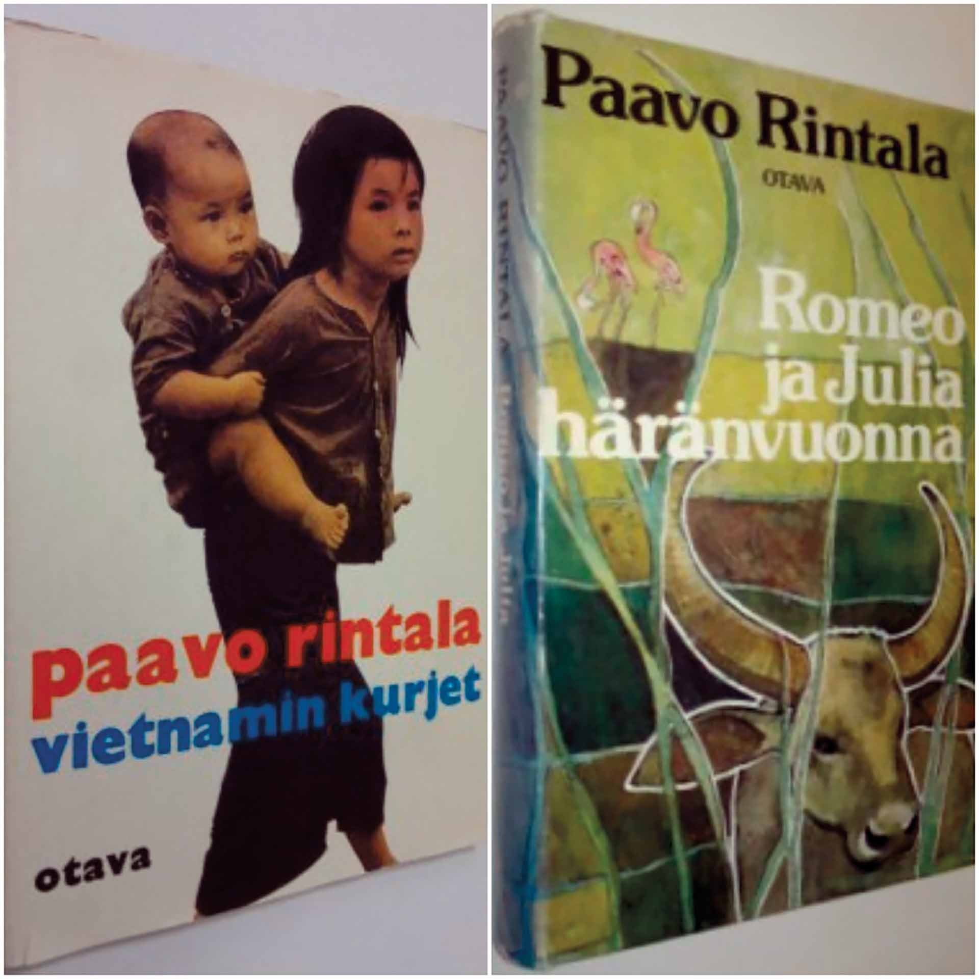 Hai tác phẩm viết về Việt Nam là Những con sếu Việt Nam (1970) và Romeo và Juliet năm Sửu (1974) - hai tác phẩm đầu tiên viết về Việt Nam bằng tiếng Phần Lan.