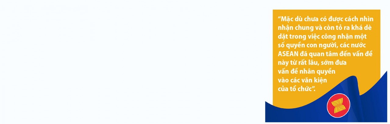 Cộng đồng Văn hóa - Xã hội ASEAN và vấn đề quyền con người