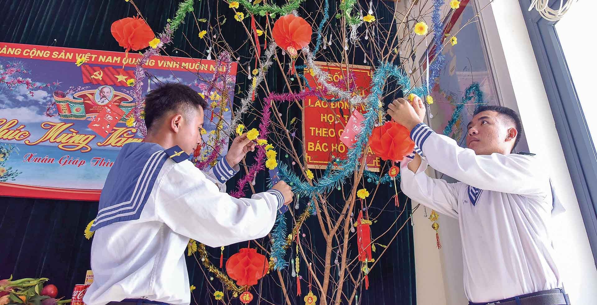 Chở Tết ra đảo Chở Tết ra đảo