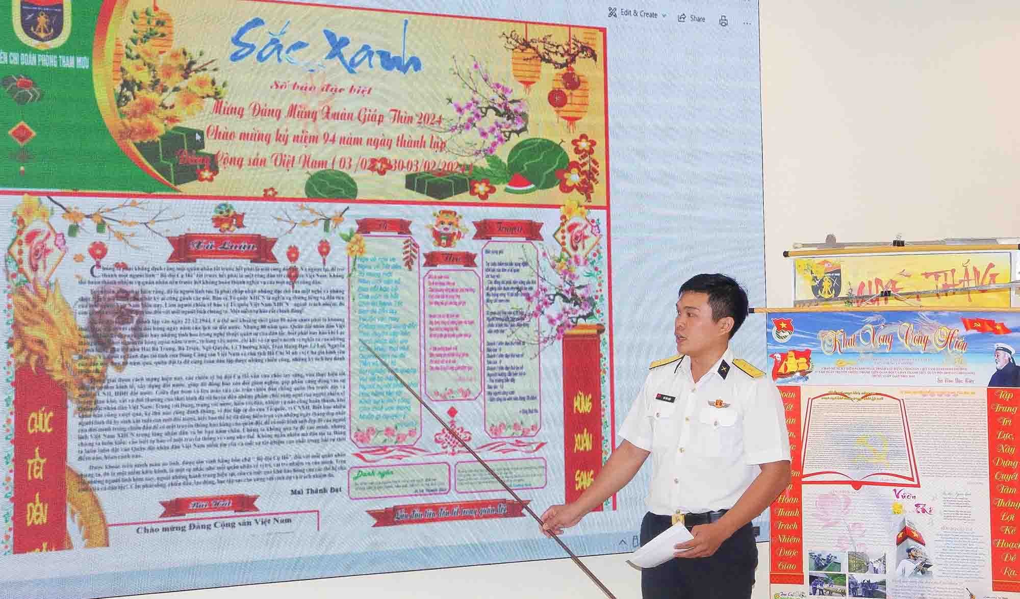 Lực lượng hải quân đón Tết thế nào?