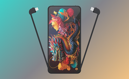 Sạc dự phòng phiên bản rồng của Mophie với dung lượng là 10.000mAh Sạc dự phòng phiên bản rồng của Mophie với dung lượng là 10.000mAh