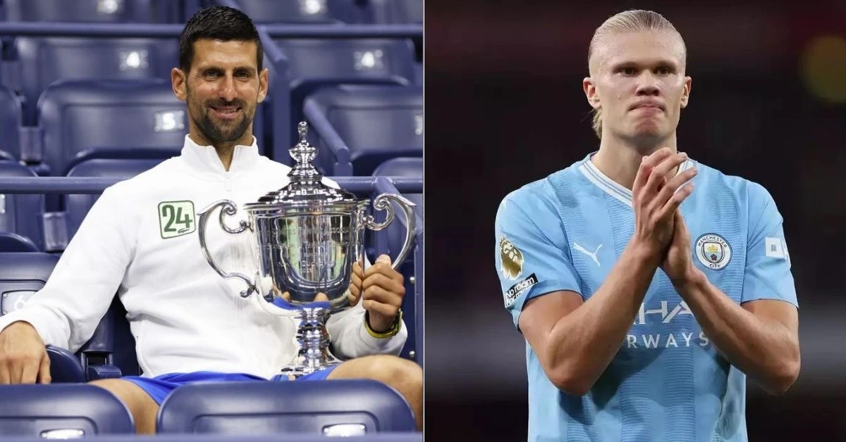 Những thành công rực rỡ của Novak Djokovic và Erling Haaland trong năm 2023 Những thành công rực rỡ của Novak Djokovic và Erling Haaland trong năm 2023