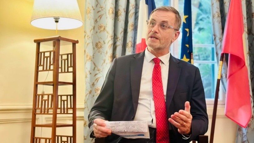 dai su olivier brochet phap san sang dong hanh voi viet nam thuc hien chuyen doi xanh phat trien ben vung