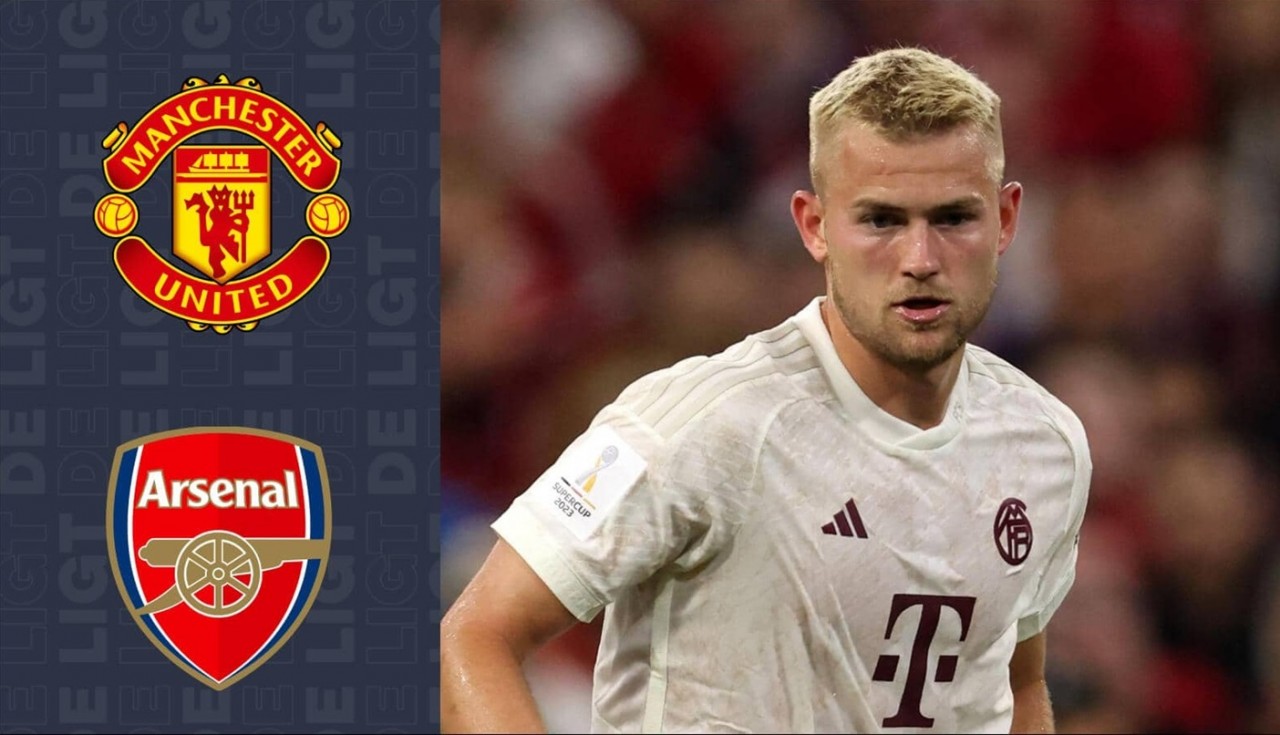Chuyển nhượng cầu thủ: MU và Arsenal cùng quan tâm trung vệ Matthijs de Ligt