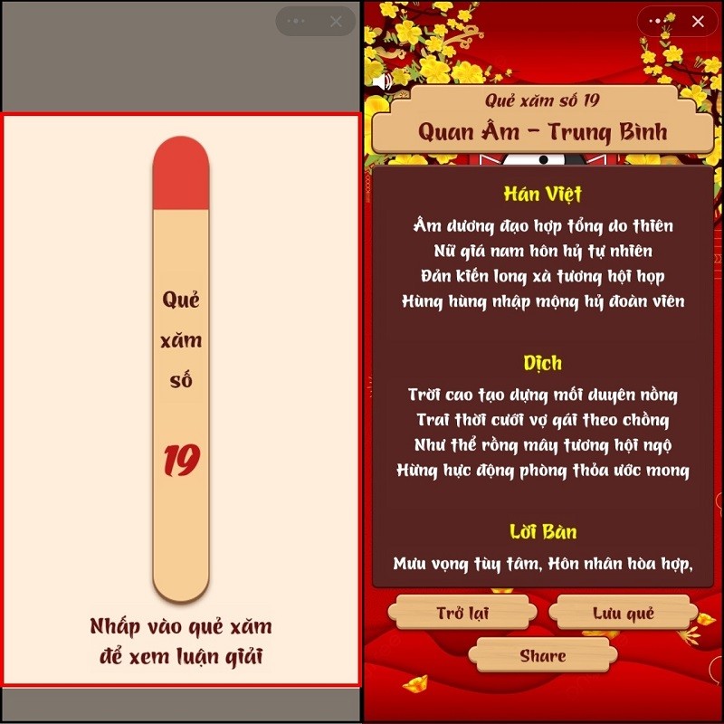 Gieo quẻ đầu năm trên Zalo để bắt đầu một năm mới may mắn