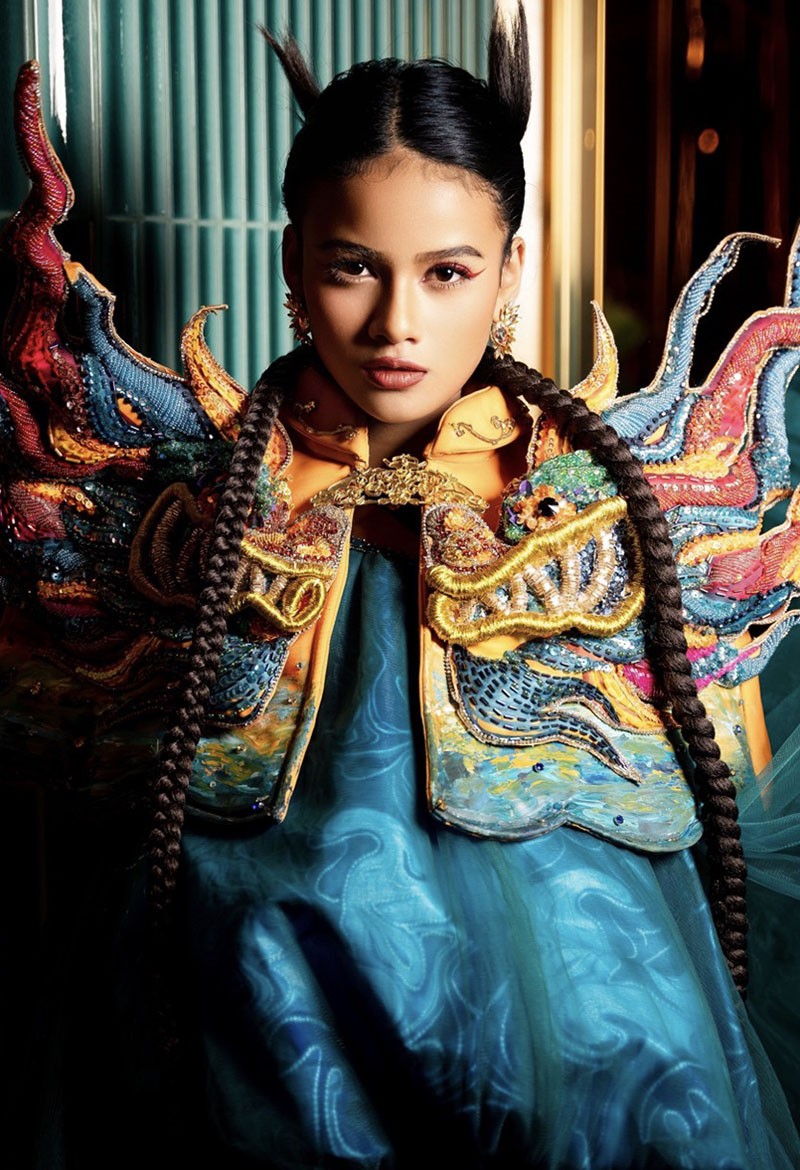 Laisha D.A.M mang một nét đẹp lai đặc biệt. Laisha D.A.M mang một nét đẹp lai đặc biệt.