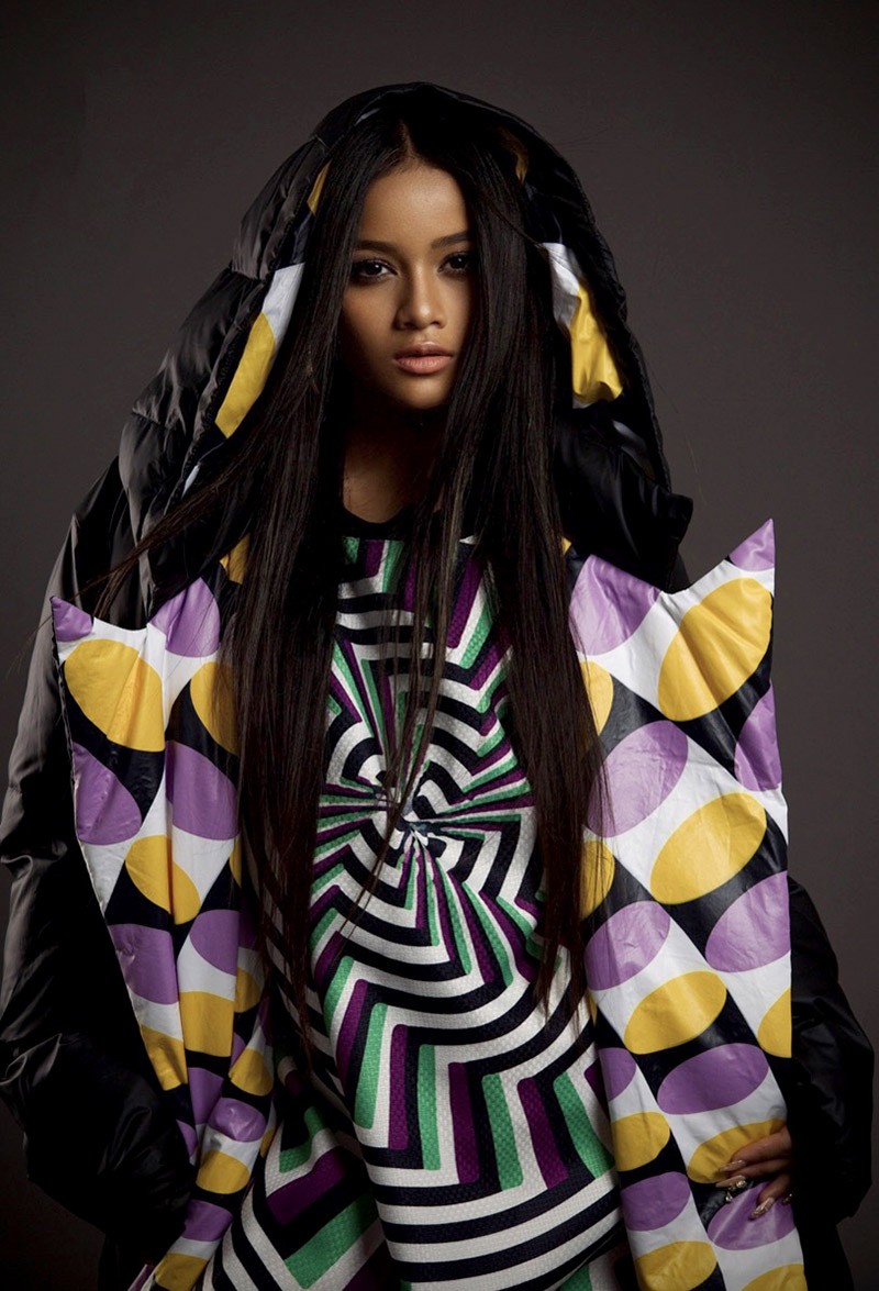 Gương mặt cá tính của mẫu nhí Laisha D.A.M Gương mặt cá tính của mẫu nhí Laisha D.A.M