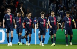 Champions League: Hình ảnh trận đấu Kylian Mbappe, Bradley Barcola ghi bàn, PSG thắng Real Sociedad
