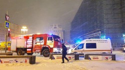 Hoả hoạn kinh hoàng tại trung tâm thủ đô Moscow (Nga)