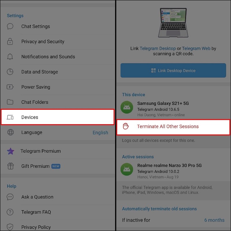 4 cách bảo mật tài khoản Telegram mà bạn nên biết 4 cách bảo mật tài khoản Telegram mà bạn nên biết