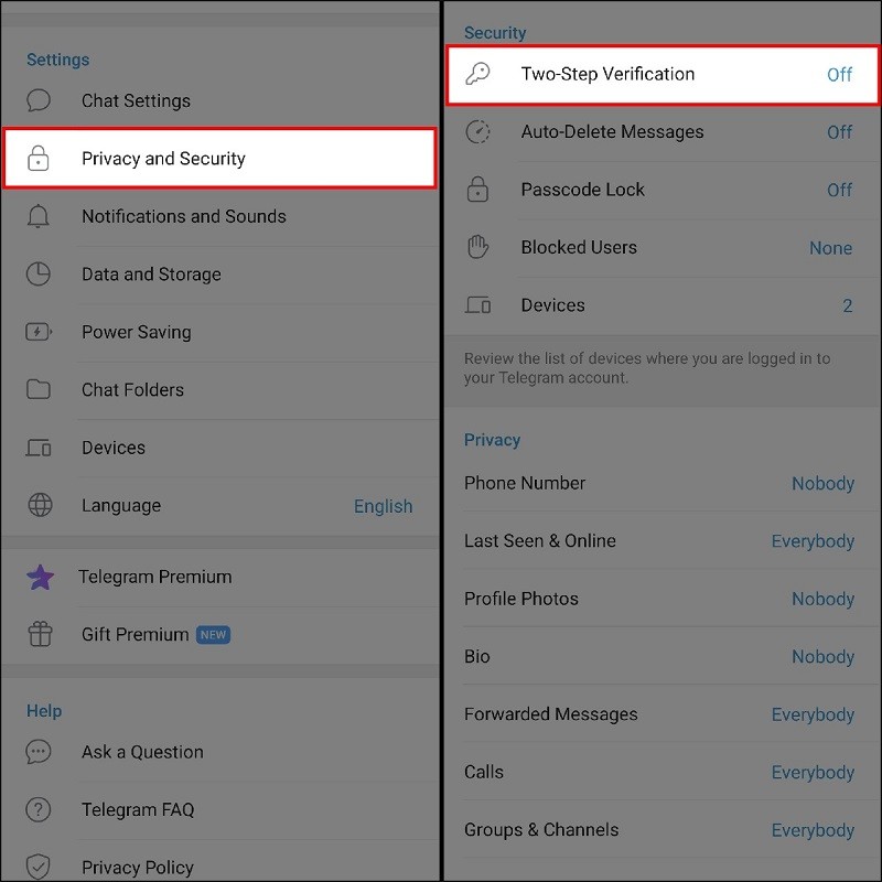 4 cách bảo mật tài khoản Telegram mà bạn nên biết 4 cách bảo mật tài khoản Telegram mà bạn nên biết