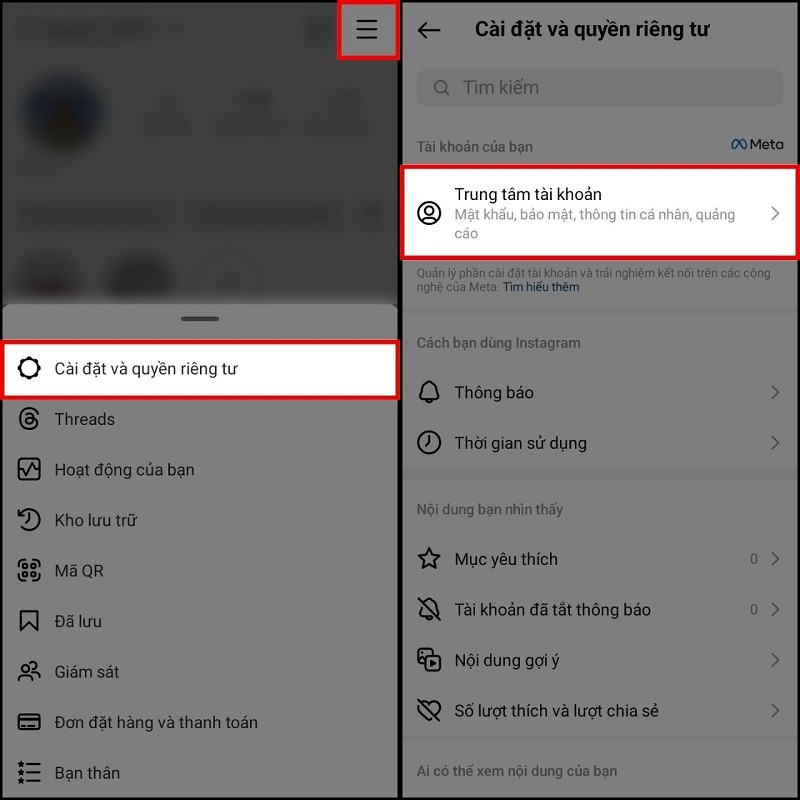 Cách lấy mã dự phòng Instagram khi bảo mật 2 lớp nhanh chóng Cách lấy mã dự phòng Instagram khi bảo mật 2 lớp nhanh chóng