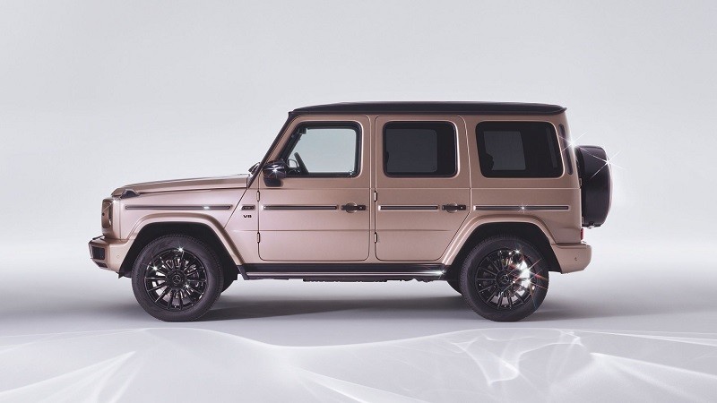 Cận cảnh Mercedes-Benz G500 'Stronger Than Diamonds' đính 4 viên kim cương