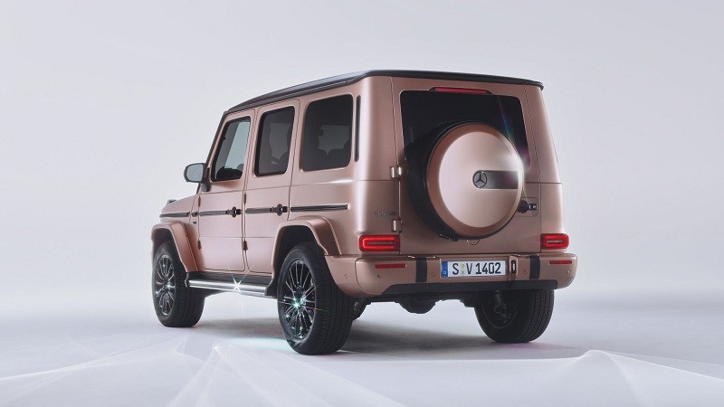 Cận cảnh Mercedes-Benz G500 'Stronger Than Diamonds' đính 4 viên kim cương