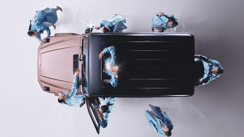 Cận cảnh Mercedes-Benz G500 'Stronger Than Diamonds' đính 4 viên kim cương
