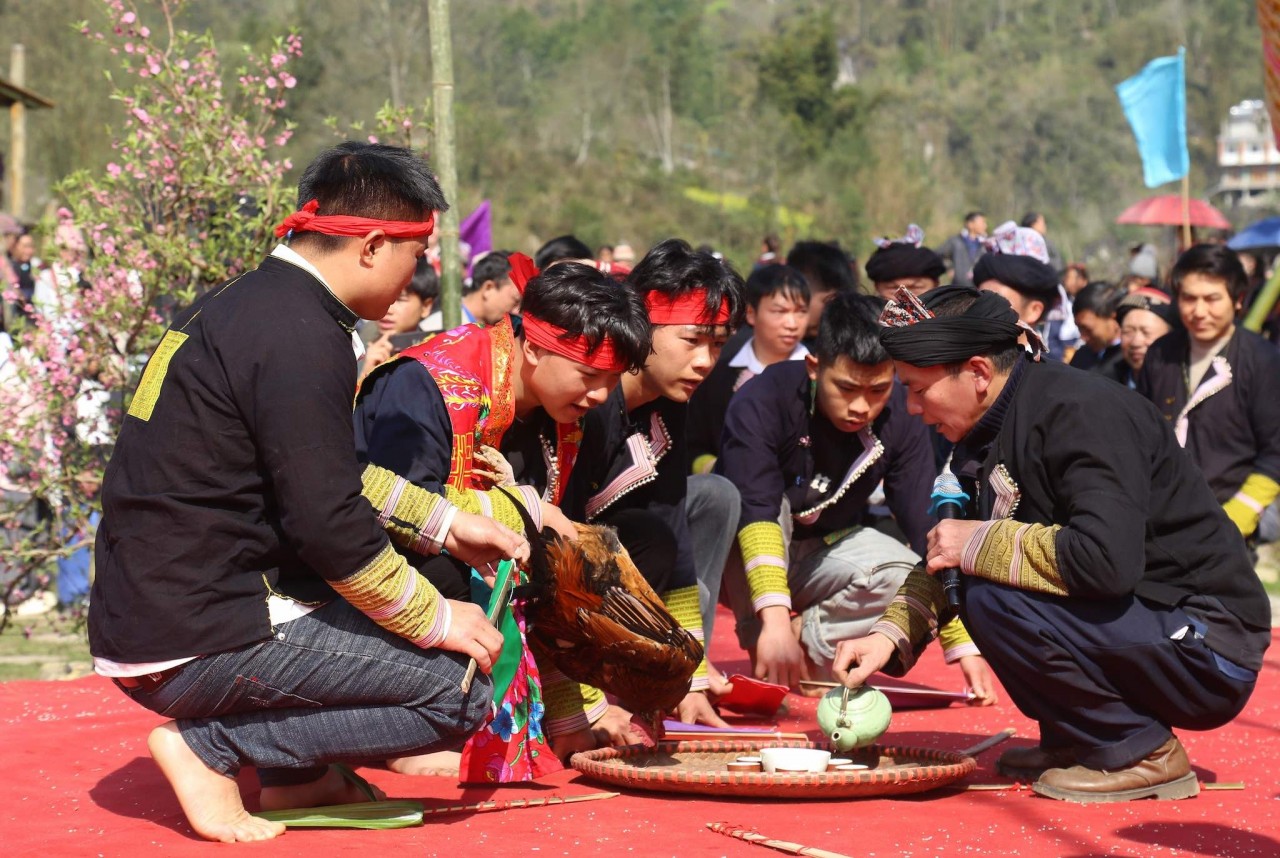 Sôi động lễ hội Xuân của đồng bào dân tộc Dao ở Sa Pa, Lào Cai