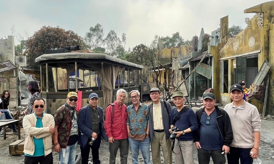 Hình ảnh hậu trường