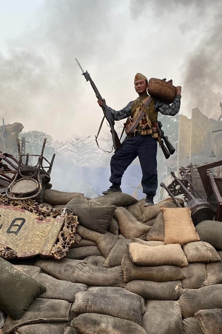 Hình ảnh hậu trường