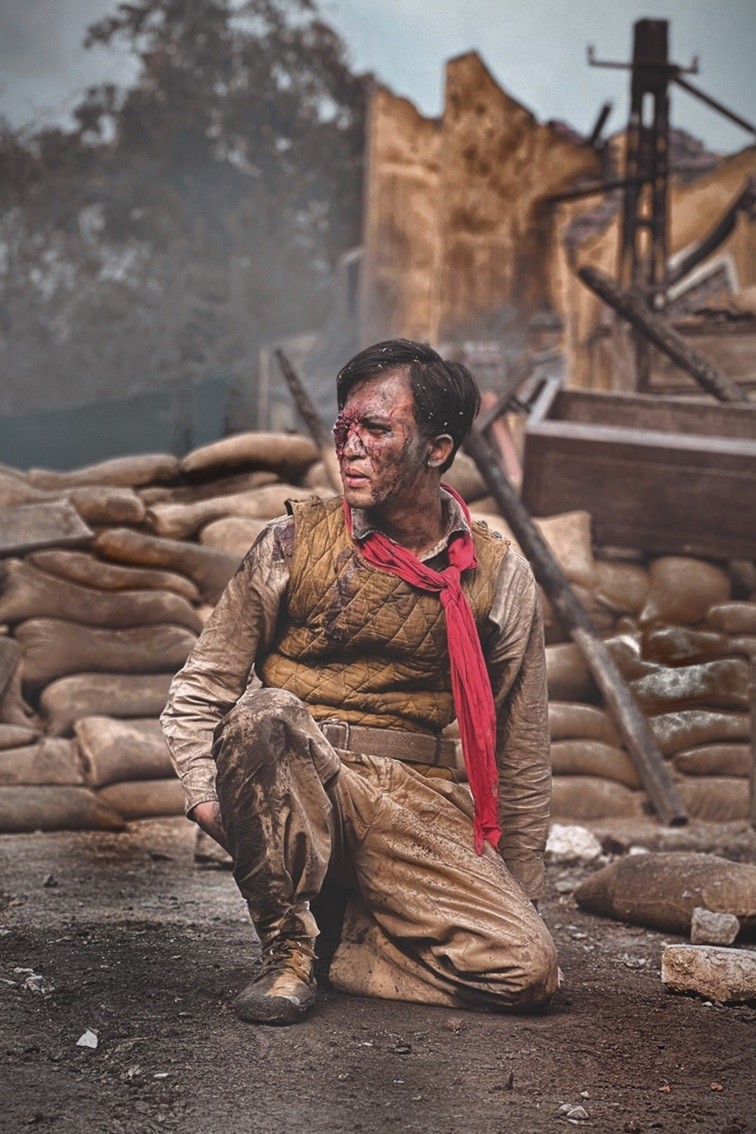 Hình ảnh hậu trường