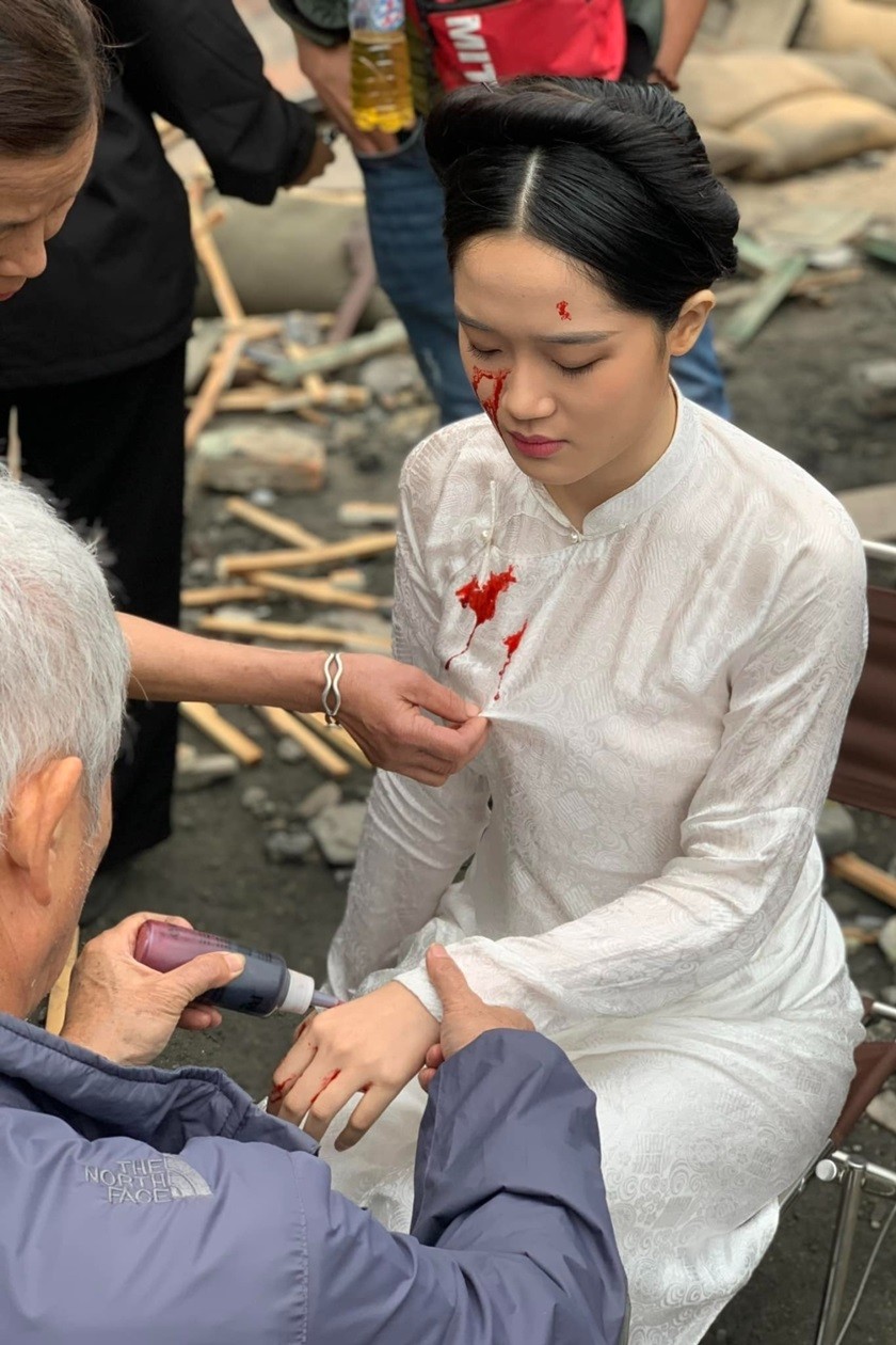 Hình ảnh hậu trường