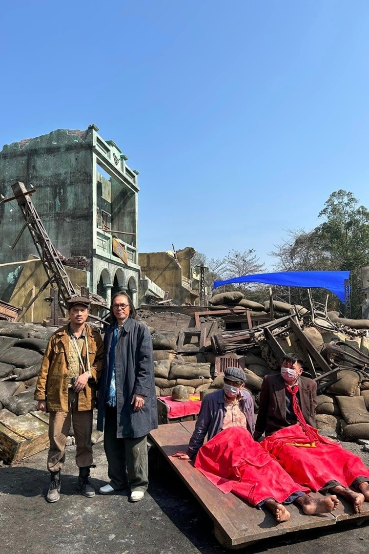 Hình ảnh hậu trường