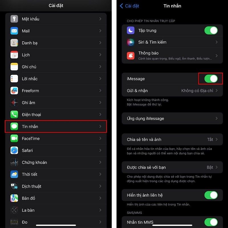 3 cách khắc phục lỗi iMessage is Signed Out trên iPhone đơn giản, hiệu quả 3 cách khắc phục lỗi iMessage is Signed Out trên iPhone đơn giản, hiệu quả