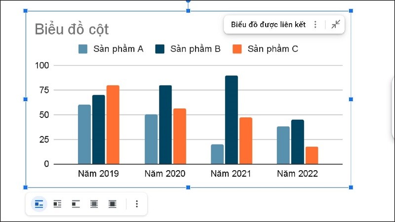 Hướng dẫn cách tạo biểu đồ trên Google Docs đơn giản, nhanh chóng Hướng dẫn cách tạo biểu đồ trên Google Docs đơn giản, nhanh chóng