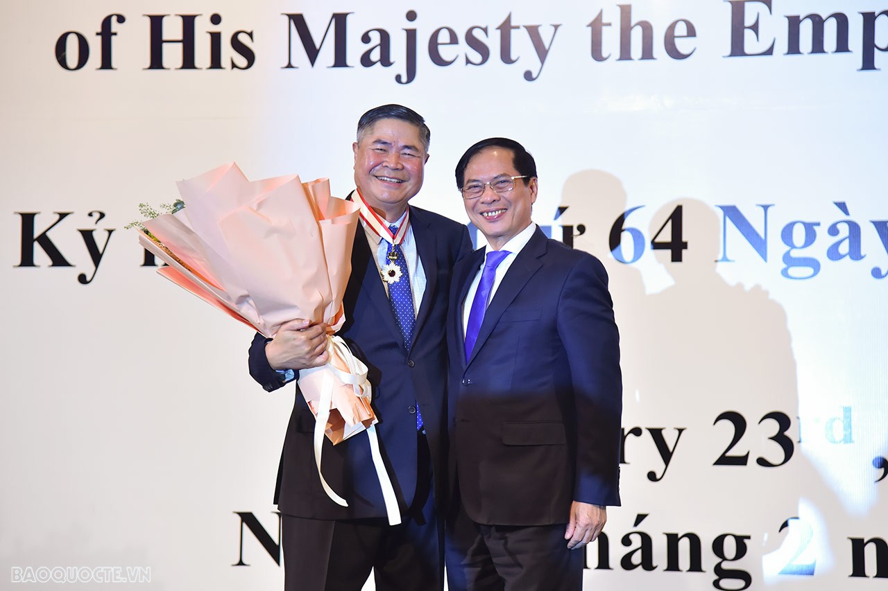 Đại sứ Yamada Takio cũng khẳng định, Đại sứ Đoàn Xuân Hưng đã nỗ lực hết mình nhằm thúc đẩy hợp tác địa phương giữa Nhật Bản-Việt Nam.