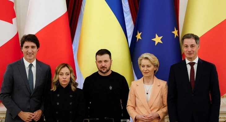 Ukraine và nhiều quốc gia ký thỏa thuận an ninh song phương