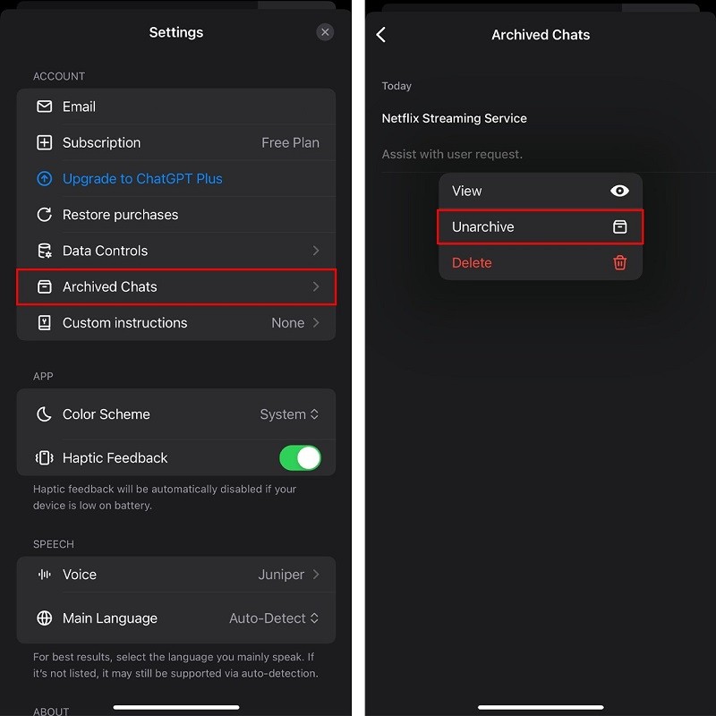Hướng dẫn ẩn cuộc trò chuyện trên ChatGPT giúp bạn bảo mật thông tin