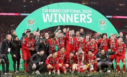 Van Dijk ghi bàn thắng duy nhất, Liverpool vô địch Carabao Cup 2024