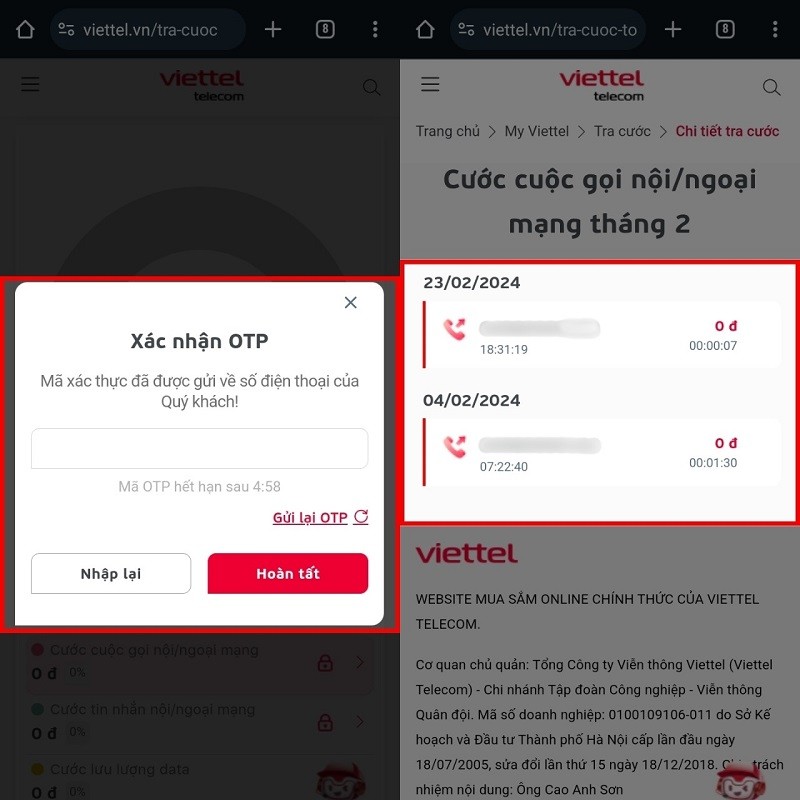 3 cách tra cứu lịch sử cuộc gọi Viettel nhanh chóng, chính xác nhất