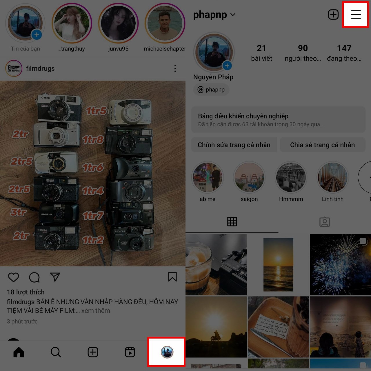 Cách xem lịch sử liên kết Instagram để lấy lại link khi cần Cách xem lịch sử liên kết Instagram để lấy lại link khi cần
