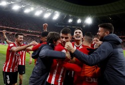Hình ảnh trận đấu Inaki Williams, Nico Williams lập công, Athletic Bilbao vào chung kết Cup Nhà vua Tây Ban Nha
