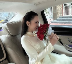 Diễn viên Kim Oanh trong phim 'Những cô gái trong thành phố' lên xe hoa