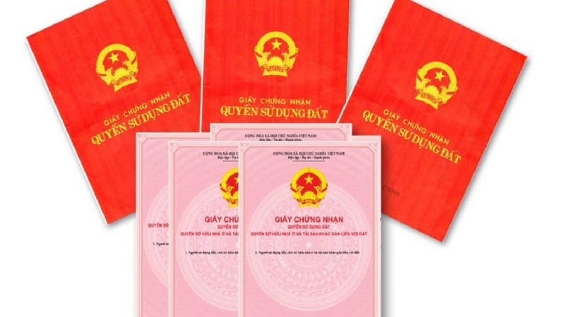 Tên gọi chính xác của sổ đỏ/sổ hồng theo Luật Đất đai 2024