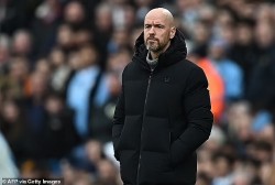 Ngoại hạng Anh: HLV Erik ten Hag phát biểu sau trận Man Utd thua Man City