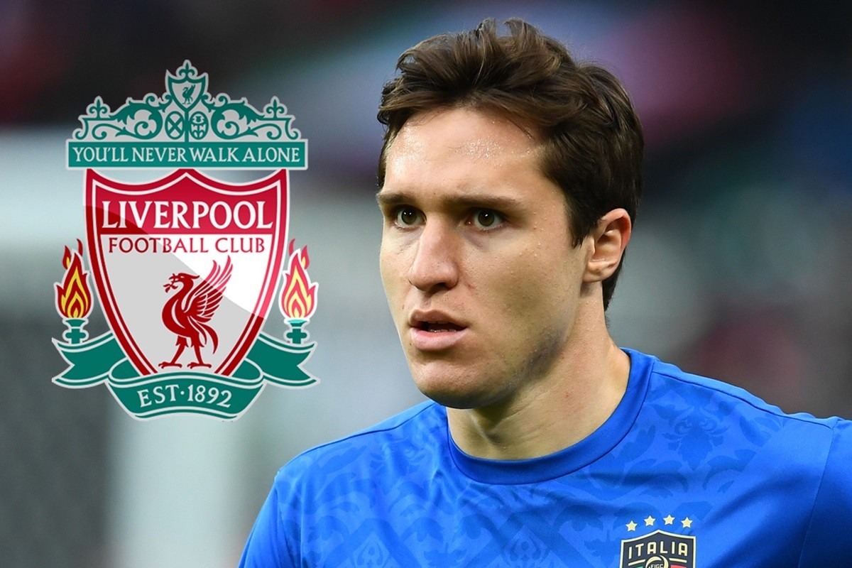 Chuyển nhượng cầu thủ: Liverpool dự định chiêu mộ Federico Chiesa;