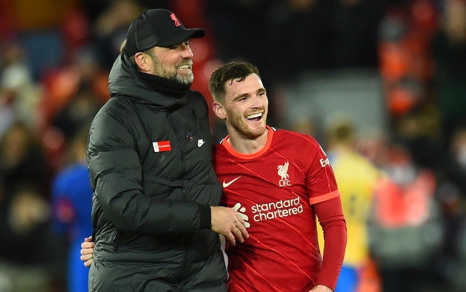 Chuyển nhượng: Liverpool gia hạn Andrew Robertson